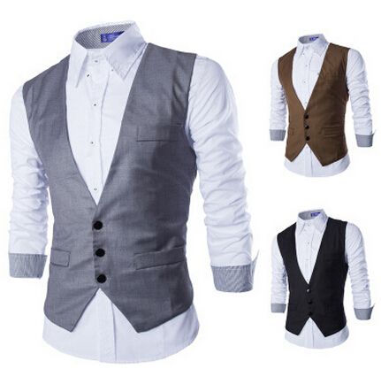 sleeveless blazer mens