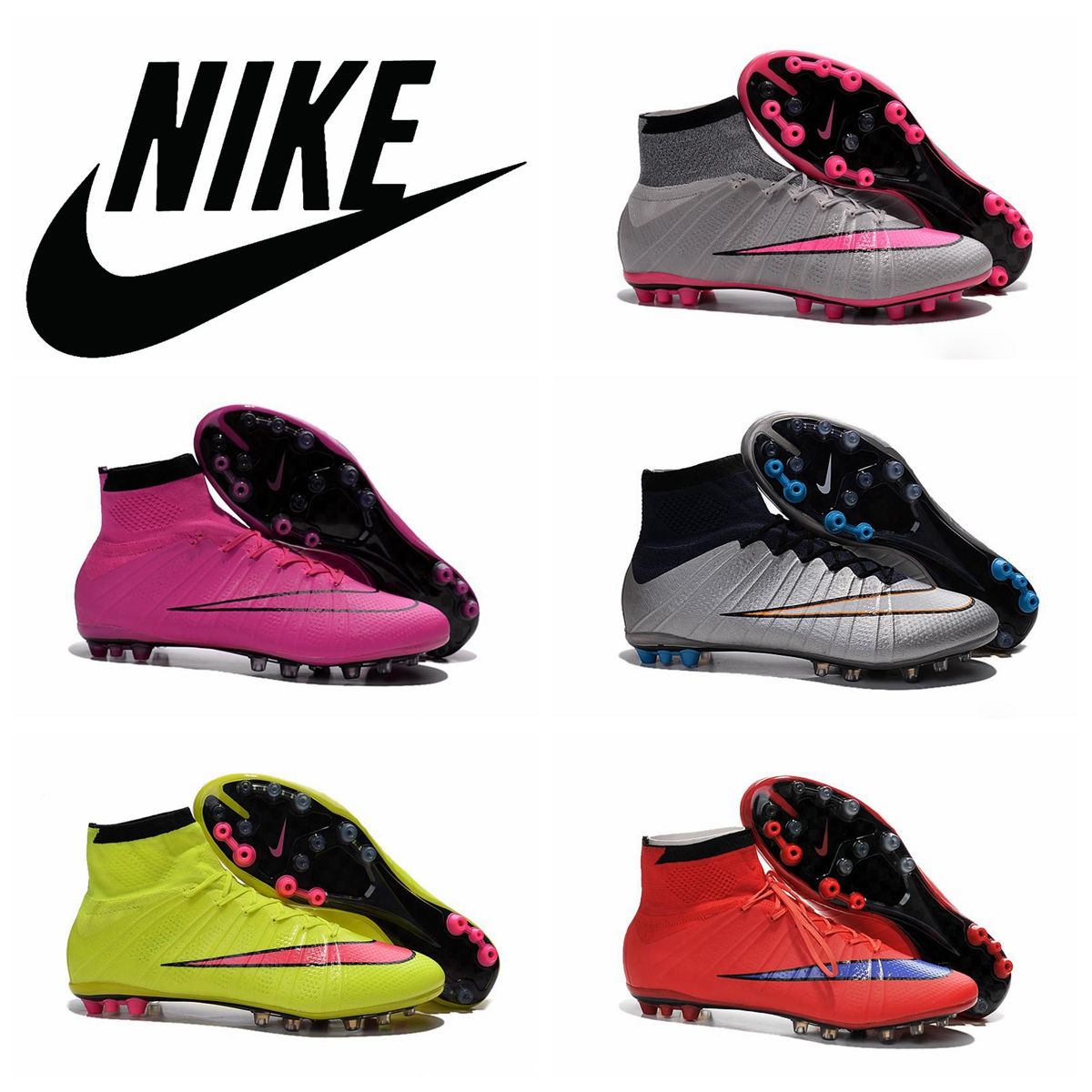 Serpiente calendario ellos Nike Mercurial Superfly AG Zapatos del fútbol del césped de los hombres  Zapatos de césped artificial
