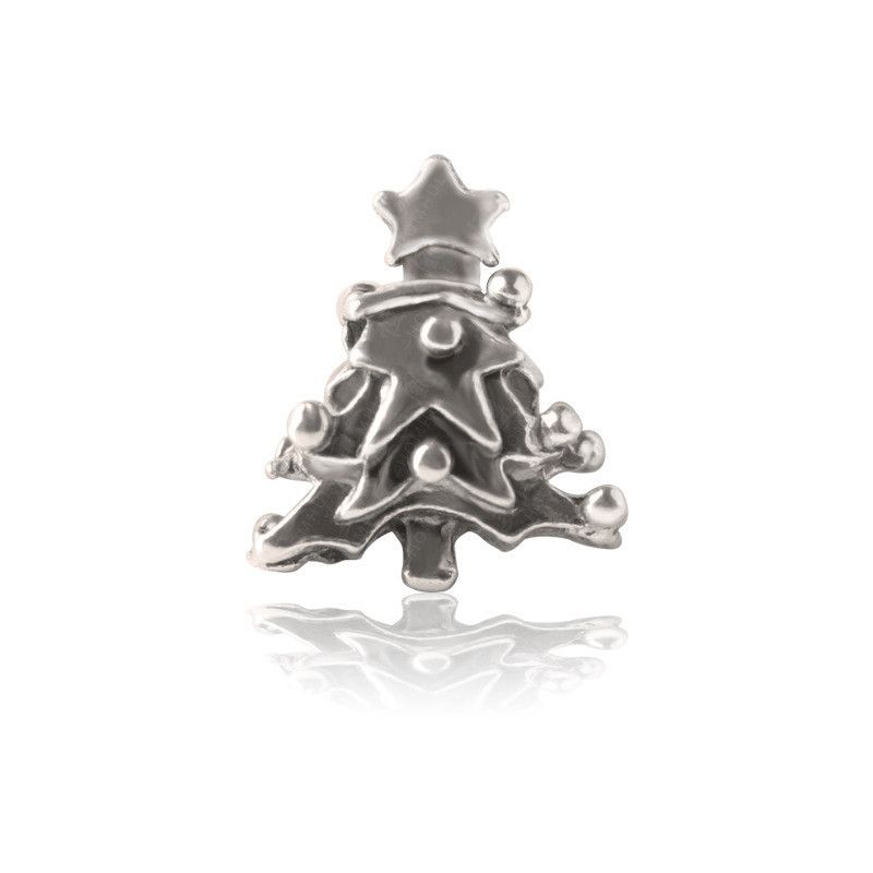 Albero Di Natale Pandora.Acquista Albero Di Natale In Lega Con Ciondolo Con Perline Moda Donna Gioielli Design Sbalorditivo Stile Europeo Collana Braccialetto Pandora A 0 12 Dal Jewelryworldwide Dhgate Com