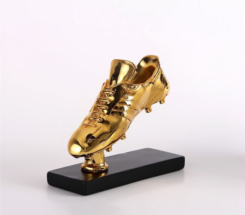 2014 Mundial de Fútbol Copa de Fútbol Bota de Oro Trofeo zapatos de la réplica