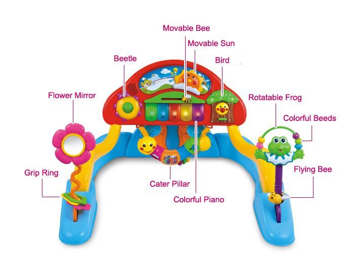 3 in 1 activity centre