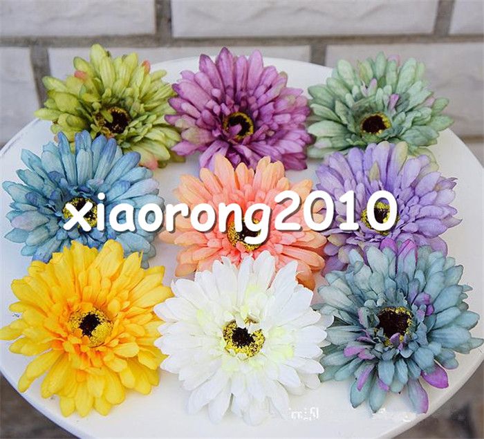 2020 Silk Gerbera Daisy Flower Head Dia. 9cm/3.54