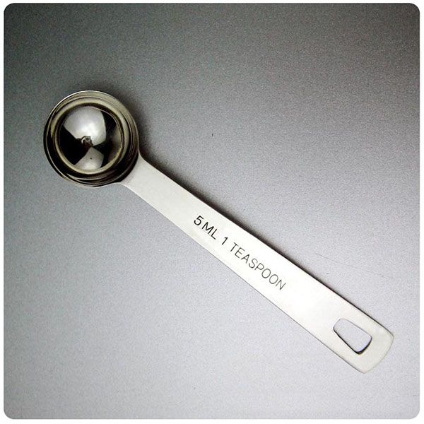 2020 Stainless Steel Measuring Spoon Cup Tea Spoon 5ml 15ml