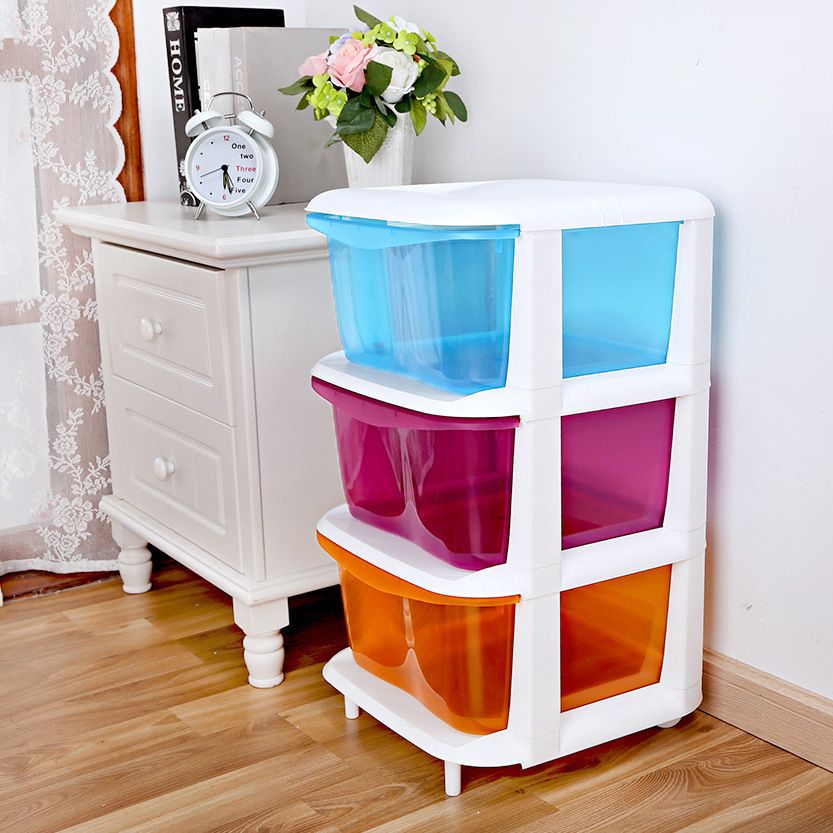 baby plastic storage drawers