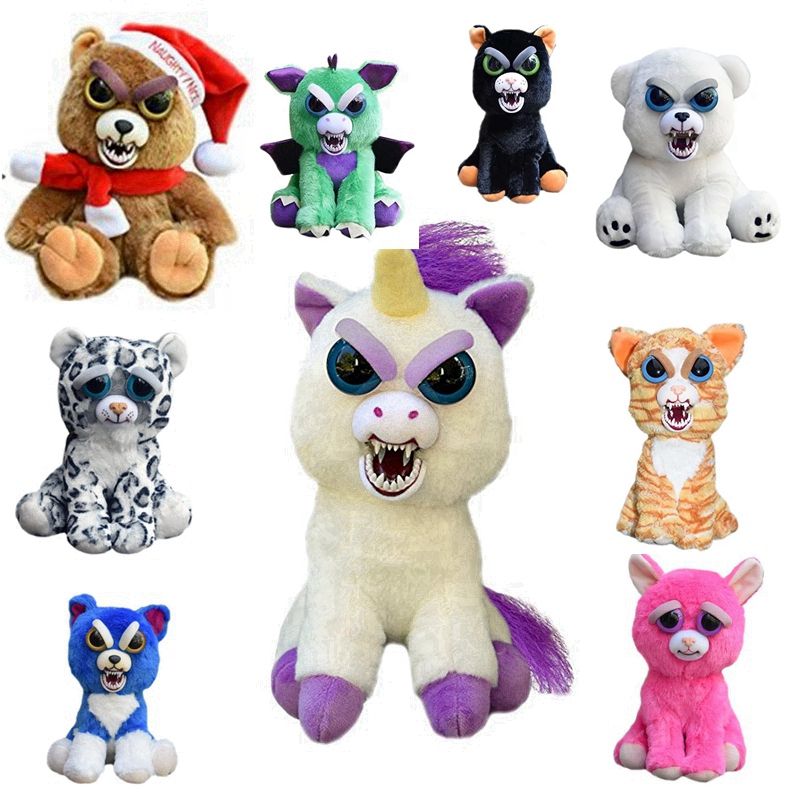 Mal-humorado Pets Unicórnio Glenda glitterpoop Unicórnio De Pelúcia Brinquedos Crianças Presentes Divertidos j18 