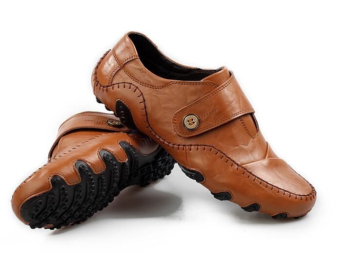 business casual leather shoes