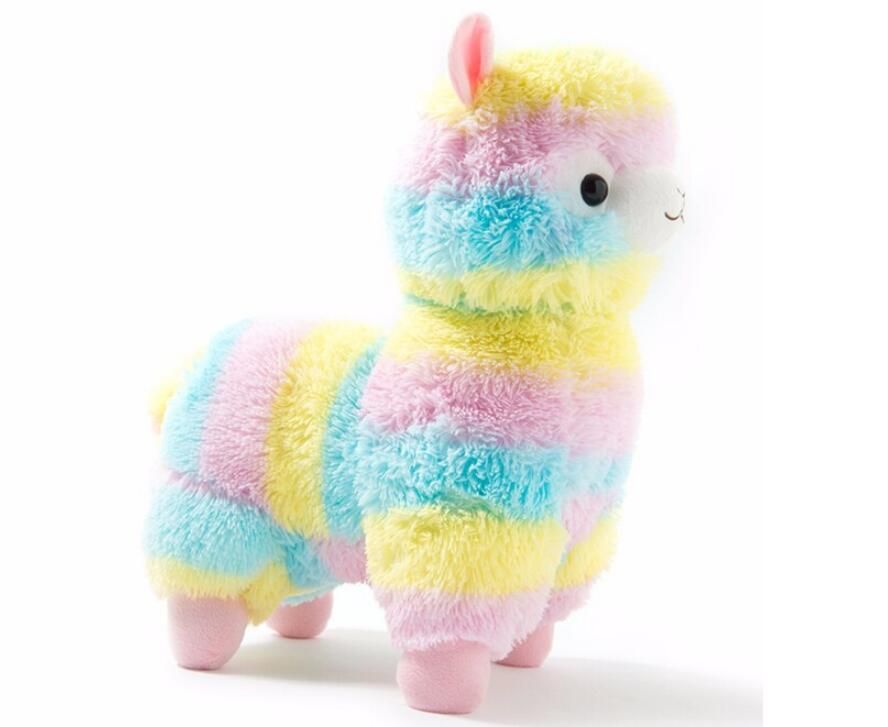 Details about   Rainbow Alpacasso Kids Christmas Gift Alpaca Llama Alpacasso Soft Plush Toy 