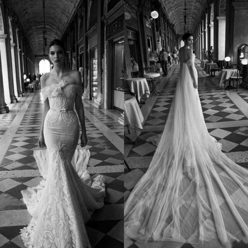dress with extra long train