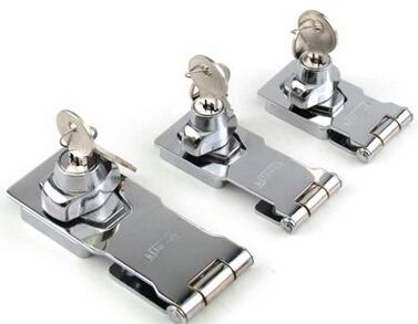 Lock Brand Lockable Cupboard Locker Hasp Surface Mounted Door Lock