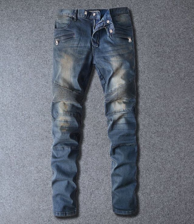 lærken peeling øjeblikkelig Buy Best And Latest Gender BALMAIN Jeans Balmai Mens Skinny Jeans Men 2015  Runway Distressed Slim Elastic Jeans Denim Biker Jeans Hiphop Pants Washed  Jeans For Men | DHgate.Com