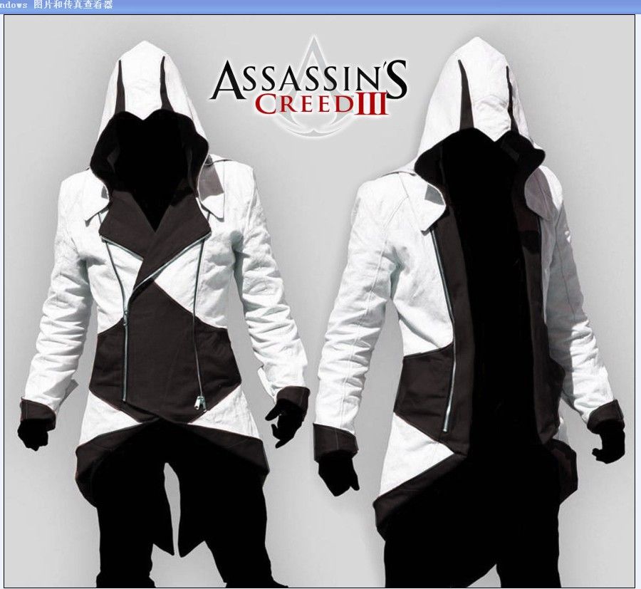 Gracia ladrar infinito Venta al por mayor y retai Assassins Creed 3 III Connor Kenway chaqueta  hombres / mujeres niños
