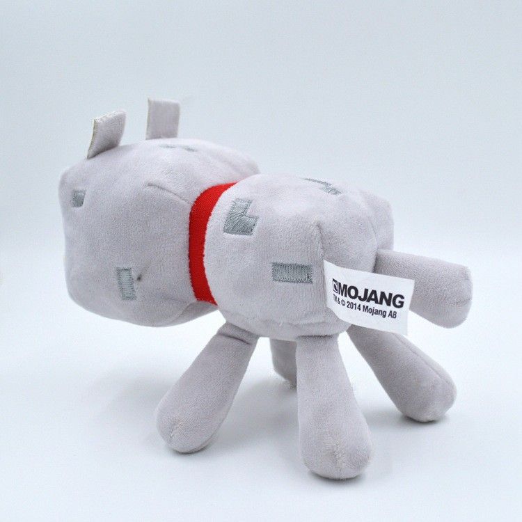 baby wolf minecraft plush