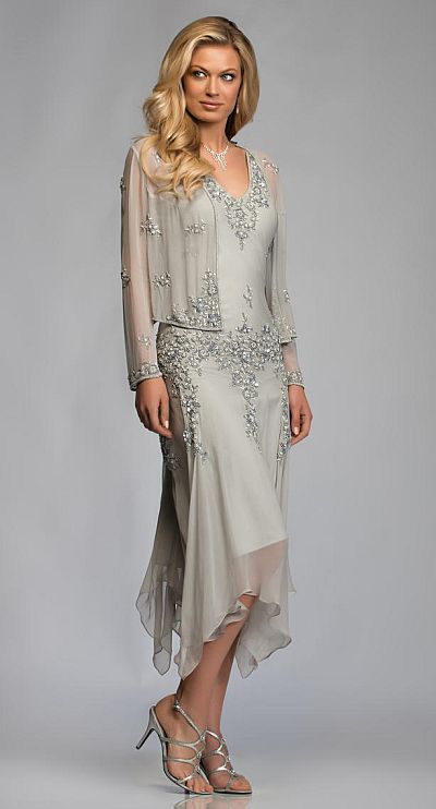 grey mother of the bride