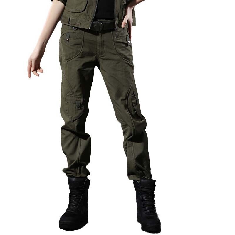 womens military style cargo pants