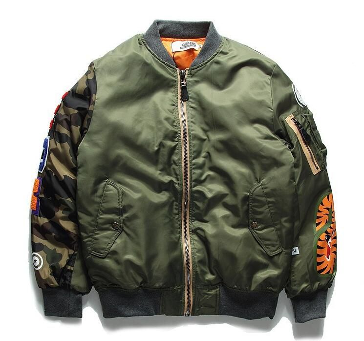 wadded bomber jacket