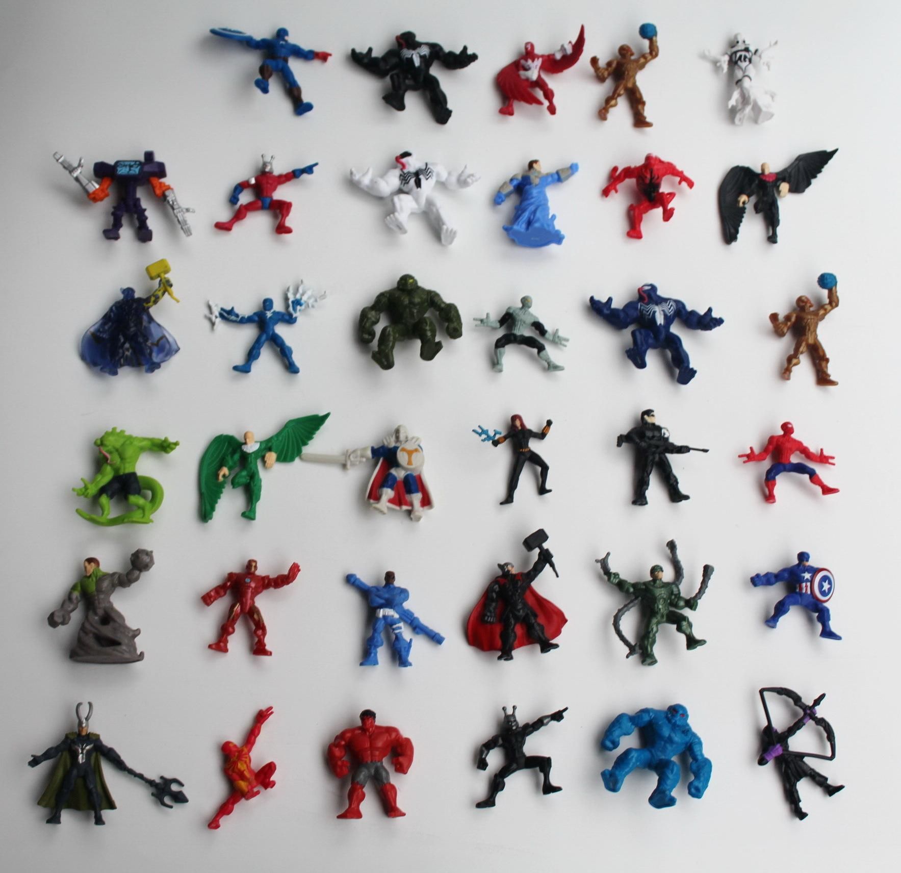 mini spiderman figures