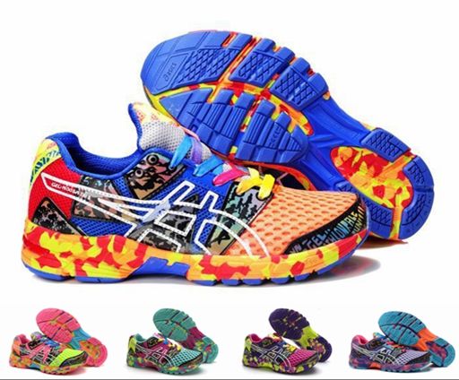 womens asics bright colors