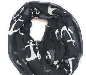 black with white anchor