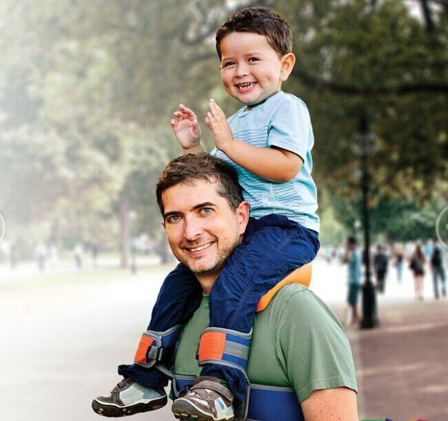 baby shoulder carrier with ankle straps