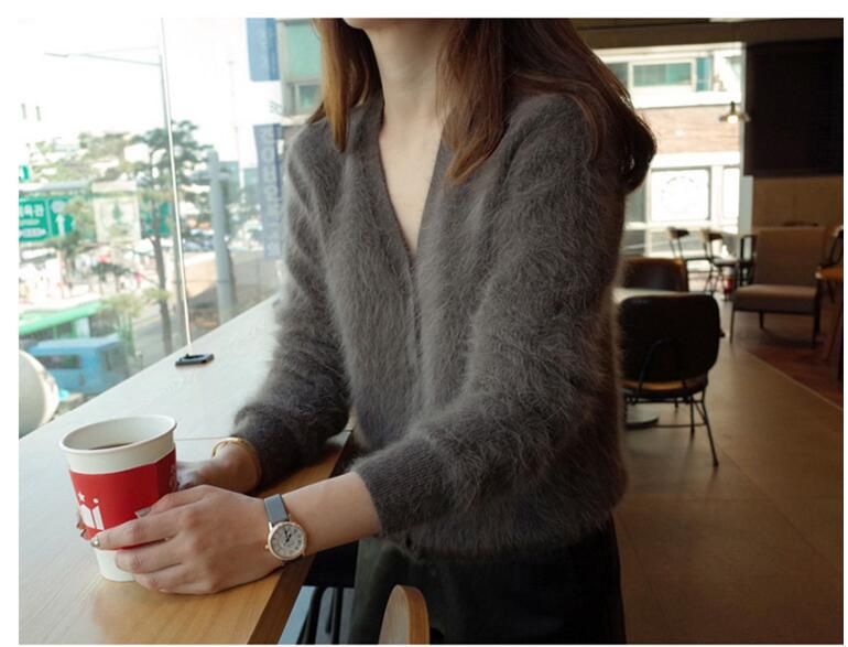 Großhandel Korean Frauen Plüsch Nerz Kaschmir Strickjacke V Kragen Frau Langarm Botton Cardigan Warm Elegant Outwear Sueter Mujer Von Bichery, $67.12 Großhandel Korean Frauen Plüsch Nerz Kaschmir Strickjacke V Kragen Frau Langarm Botton Cardigan Warm Elegant Outwear Sueter Mujer Von Bichery, $67.12