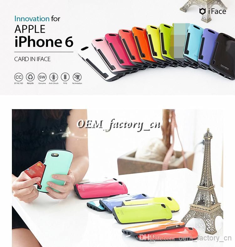 Korean Iface 5th Innovation Hybrid Case Wallet Card Slim Armor Protector For Iphone 6s 6plus 5 5s Samsung Galaxy S6 Edge S5 S4 Note5 Note 4 From Oem Factory Cn 1 19 Dhgate Com