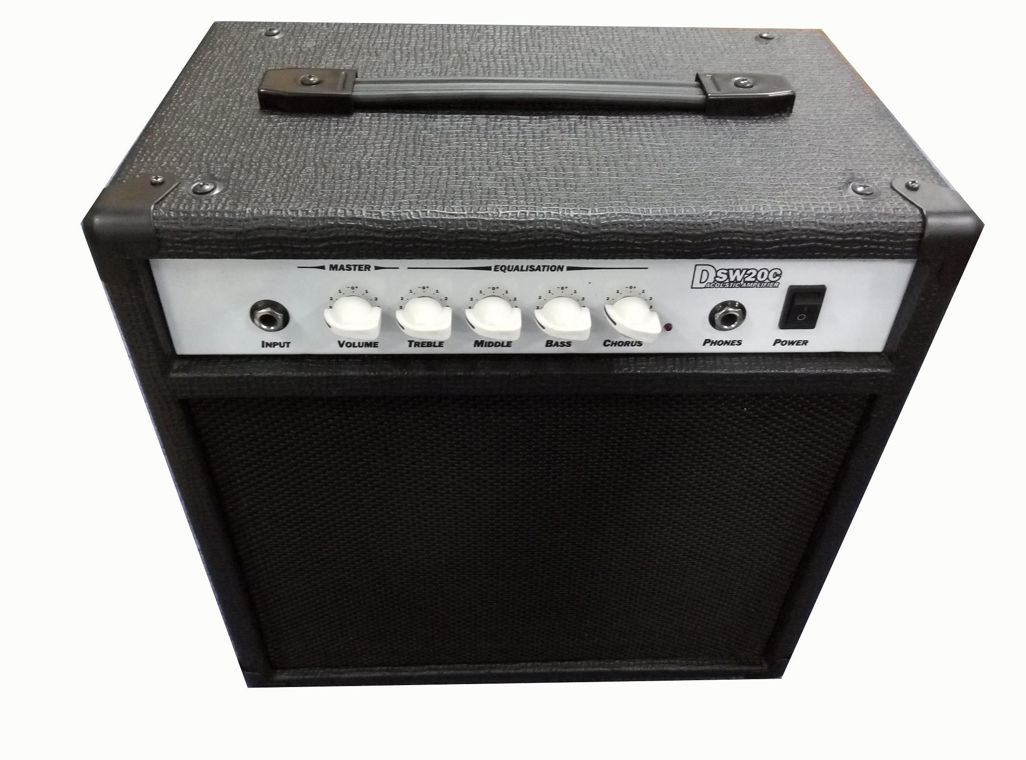 Discount Professional 15Watts Volume Acoustic Electric Guitar Amplifiers Bass Speaker For