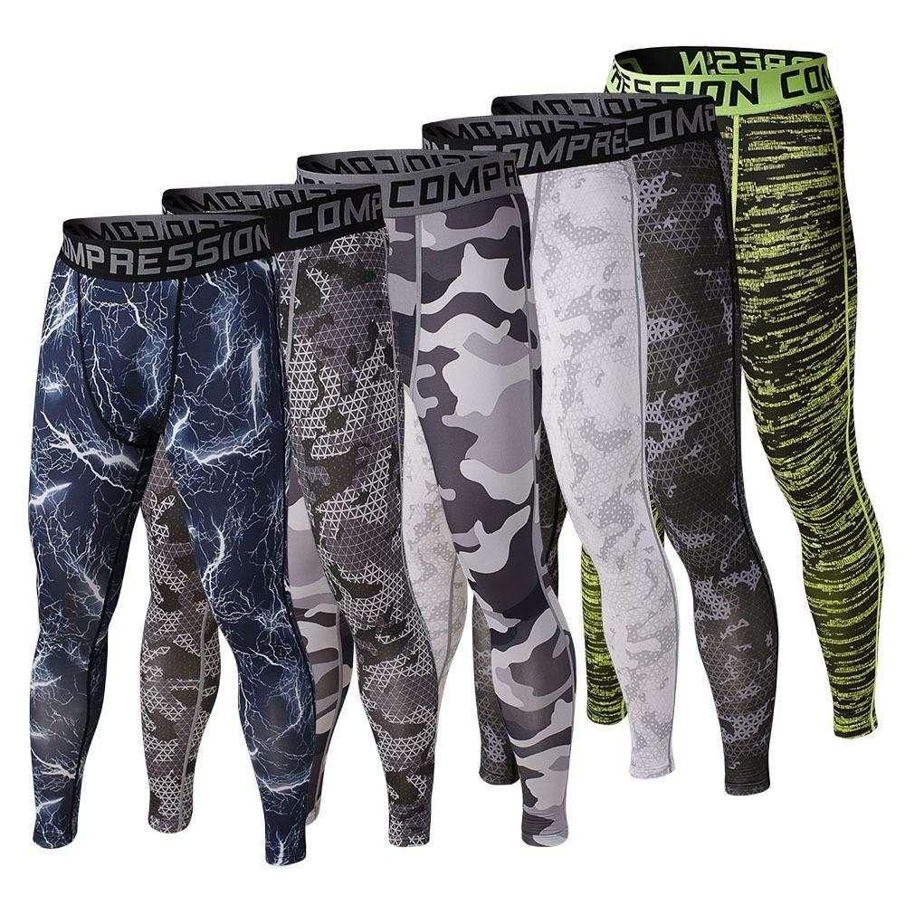 camo running pants