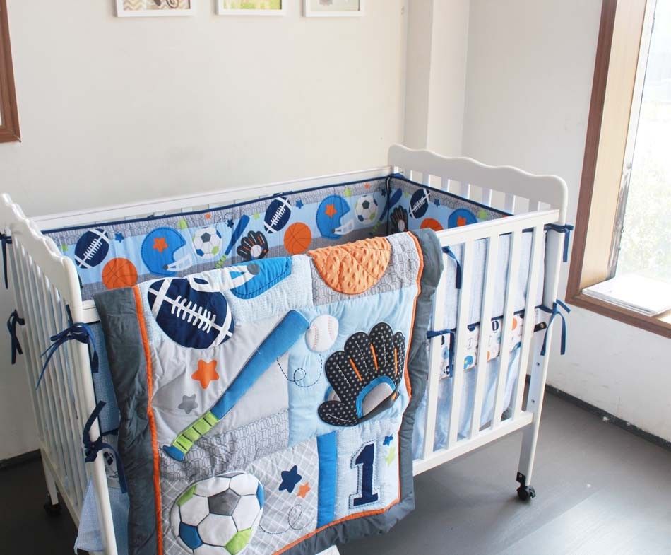 basketball nursery bedding