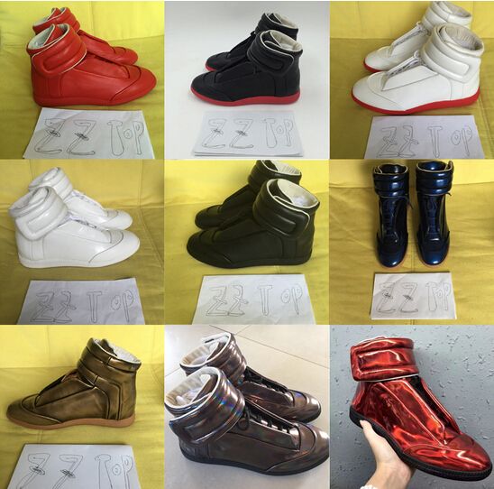 Acquistare Uomo 100% Sneakers Suola Rossa E Stivaletti Vera Pelle Nera  Scarpe Da Uomo Fatti A Mano Maison Martin Margiela Il Formato 39 45  Economico | Consegna Veloce E Qualità | DHgate Italy