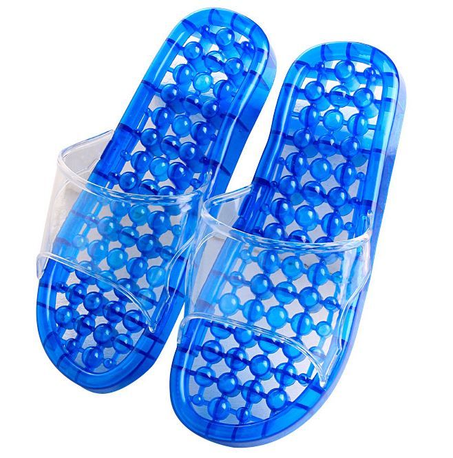 Bathroom Massage Slippers Pierced Acupressure Slimming SPA Beads