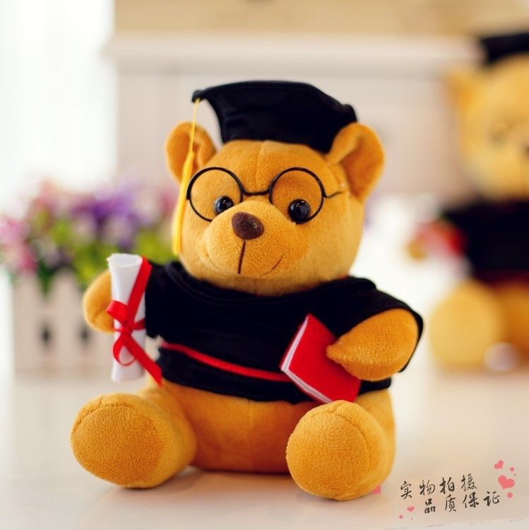 oso de peluche graduacion