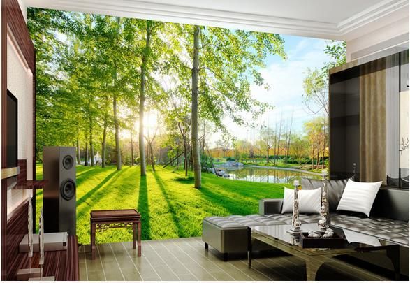 customize size 3d landscape garden scenery wallpaper mural customize size 3d landscape garden scenery wallpaper mural