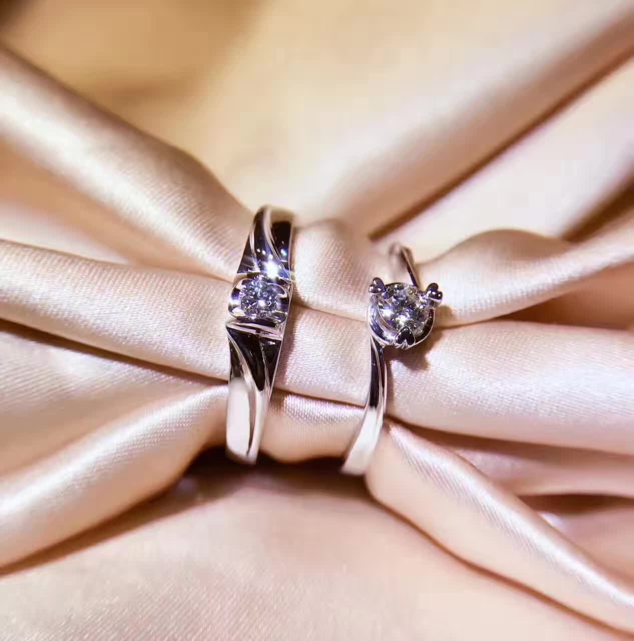 Real diamond couple ring discount