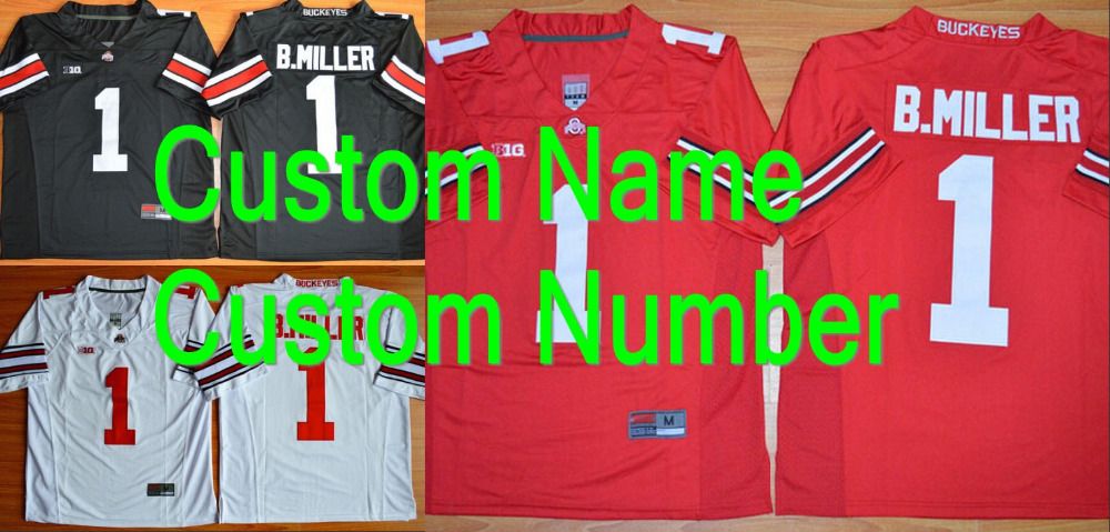 custom ohio state football jersey