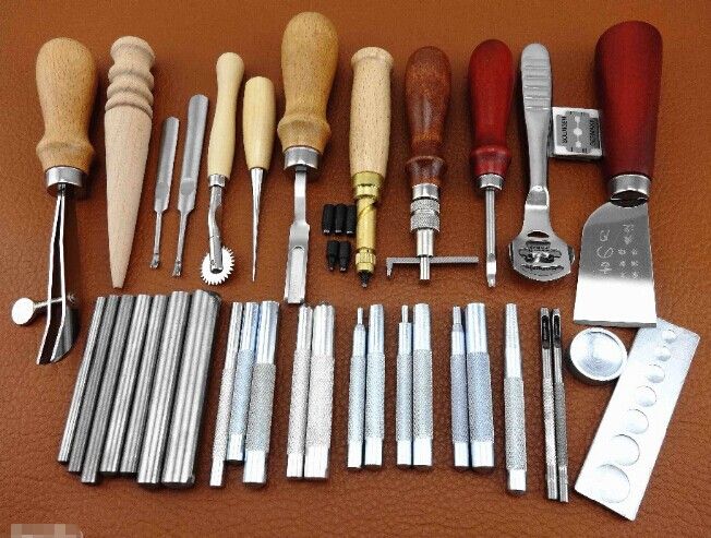 Leather craft tools for beginners