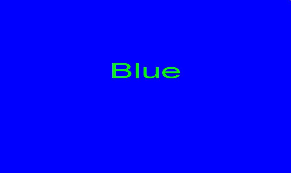 Blau