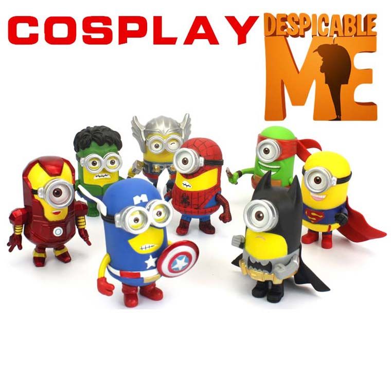 superhero minions 3d