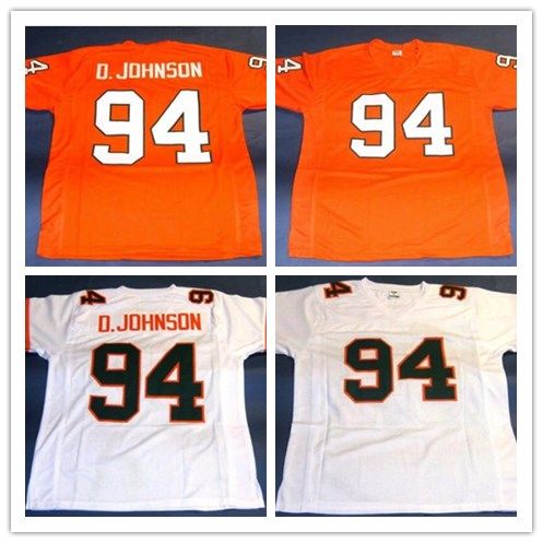 dwayne johnson university of miami jersey