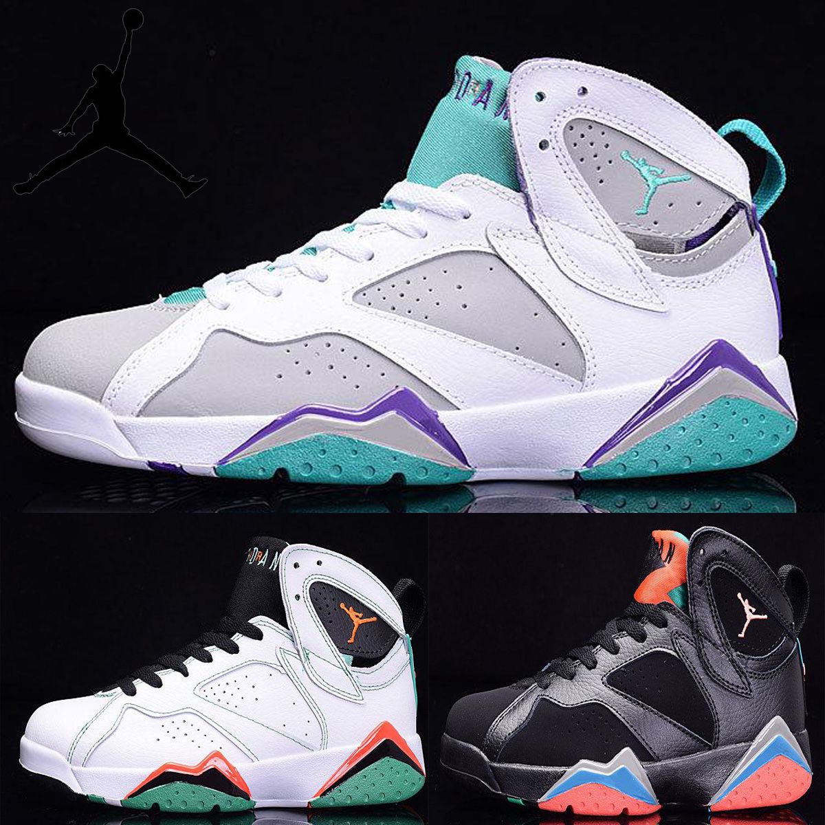 Nike Air Jordan 7 GS Zwart