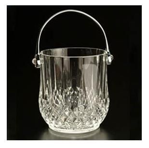 small crystal ice bucket