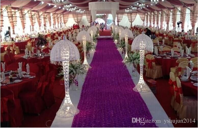 Hot Selling Romantic Wedding Carpet Wedding Favors 3d Rose Petal