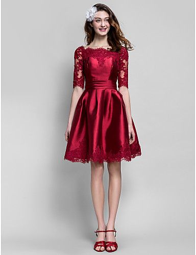 designer cocktail dresses with sleeves