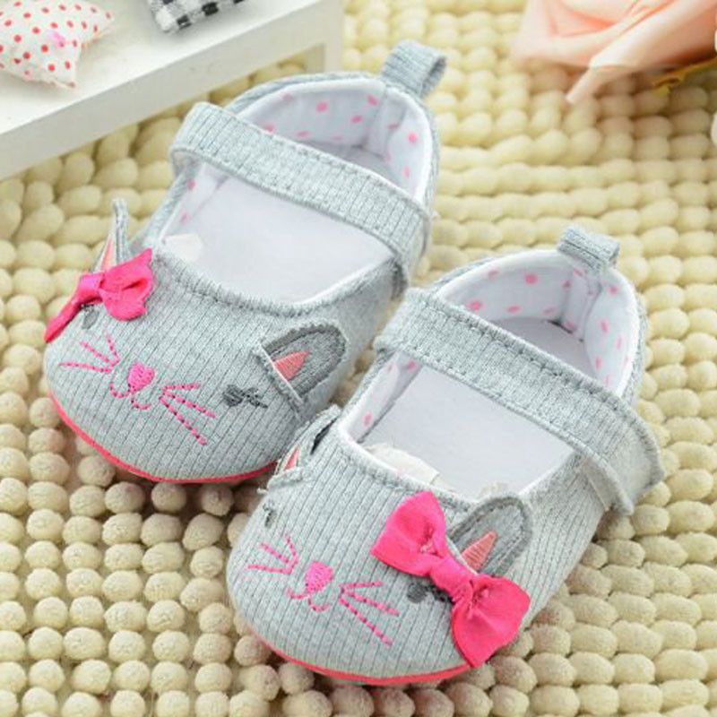 Venta al por mayor- Zapatos para bebés recién Suela zapatos cuna para bebés