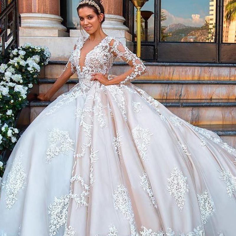 ball gowns wedding dresses 2018
