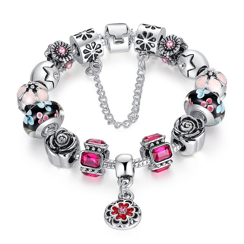 pandora colored beads