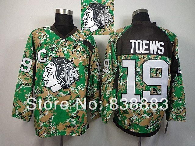 blackhawks camo jersey