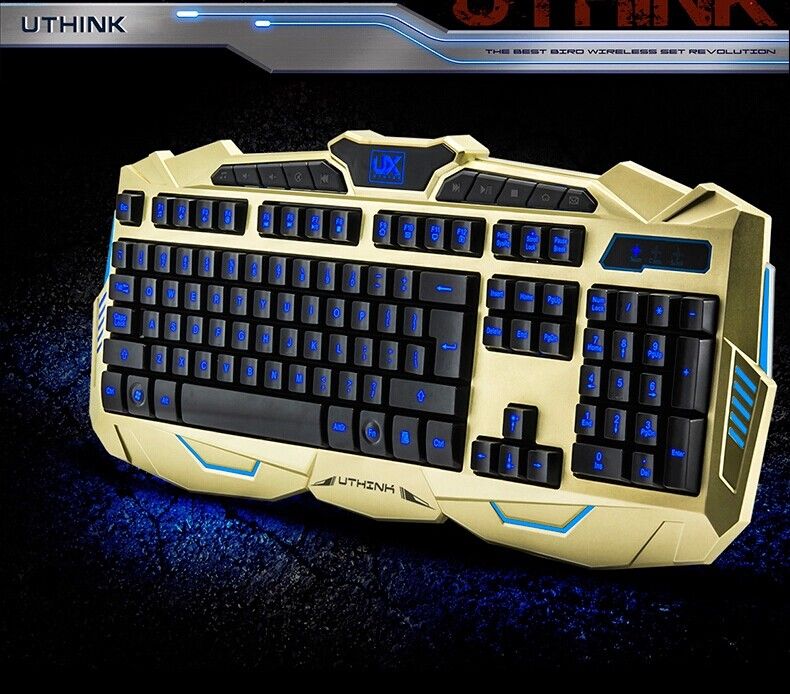 Discount Gaming Keyboard Mouse Combos Mechanical Keyboard Ergonomic