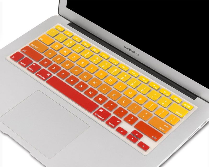 Waterproof Keyboard Cover For Macbook Air 13 Pro And Pro Retian 13 15