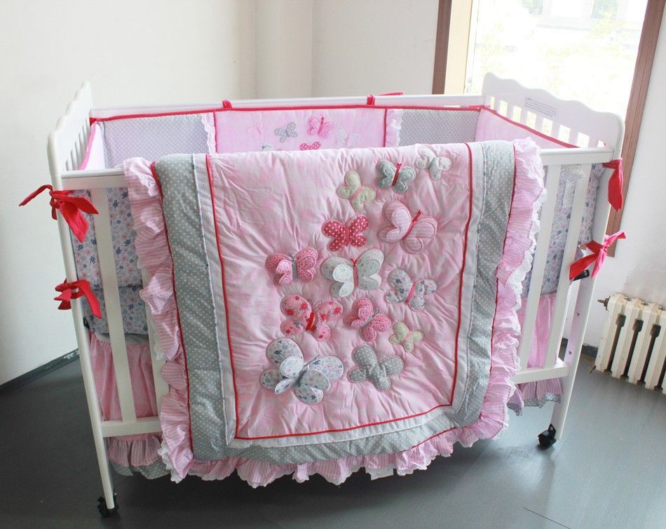 Whole 2018 Baby Bedding Sets Embroidery 3d Erfly Crib Set Pink Contains Qulit Bed Around Mattress Cover Skirt Cot Beddin Boys Twin Collections From Xsh003 109 1 Dhgate Com - Nursery Bedding Sets Australia Whole 2018 Baby Bedding Sets Embroidery 3d Erfly Crib Set Pink Contains Qulit Bed Around Mattress Cover Skirt Cot Beddin Boys Twin Collections From Xsh003 109 1 Dhgate Com - Nursery Bedding Sets Australia