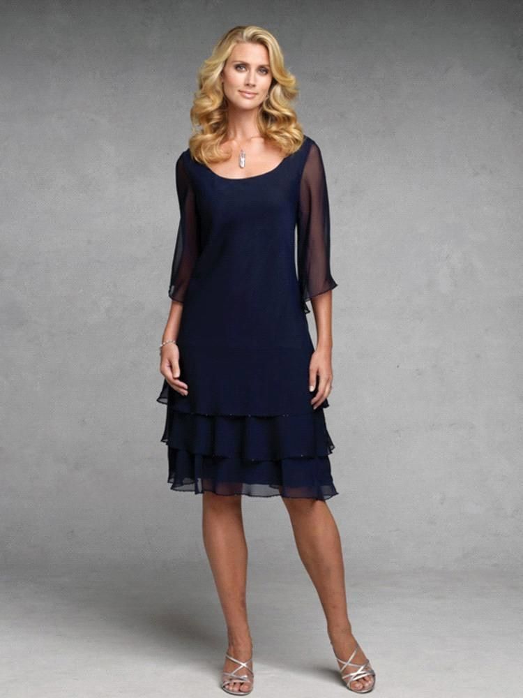 navy blue mother of the bride outfits